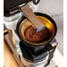 Ganzmetall-Goldfilter mit Kaffeemaschine